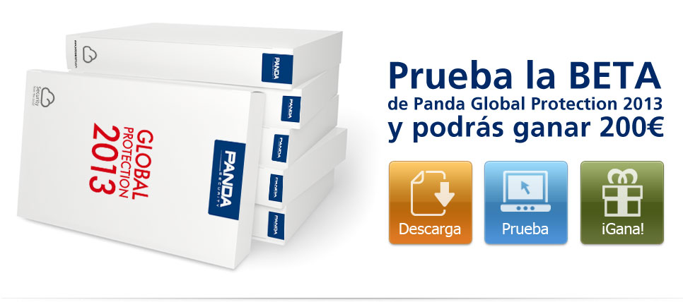 Prueba la beta de Panda Global Protection 2013 y podrás ganar 200&euro;