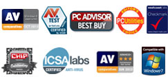 Premios y Cetificaciones Antivirus Pro 2012