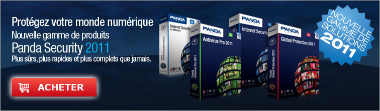 ¡Nouevelle gamme Panda Security 2011!
