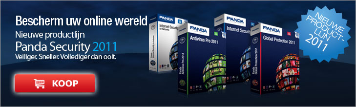 Nieuwe productlijn Panda Security 2011!