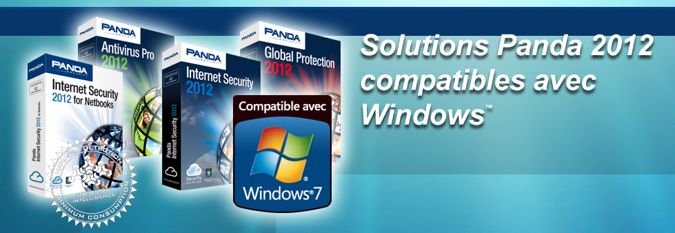 Antivirus Panda 2012 compatibles avec Windows 7