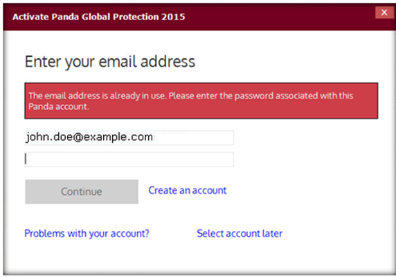 create my Panda Account create my Panda Account